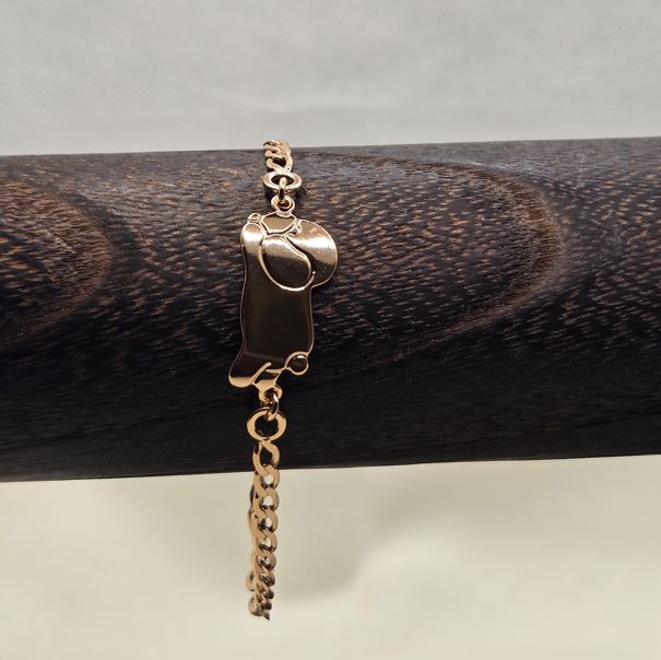Golden Bracelet-Pets Shape Maroots Store