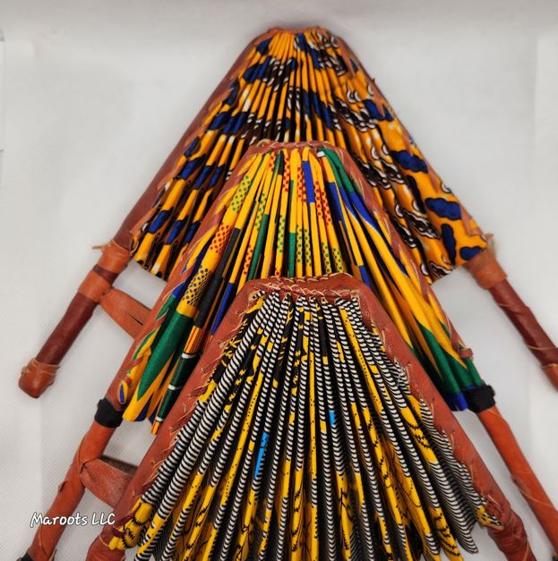 Ankara folding Fan-Tecoma Maroots Store