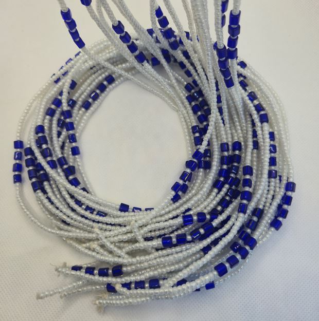 Majestic White and Blue