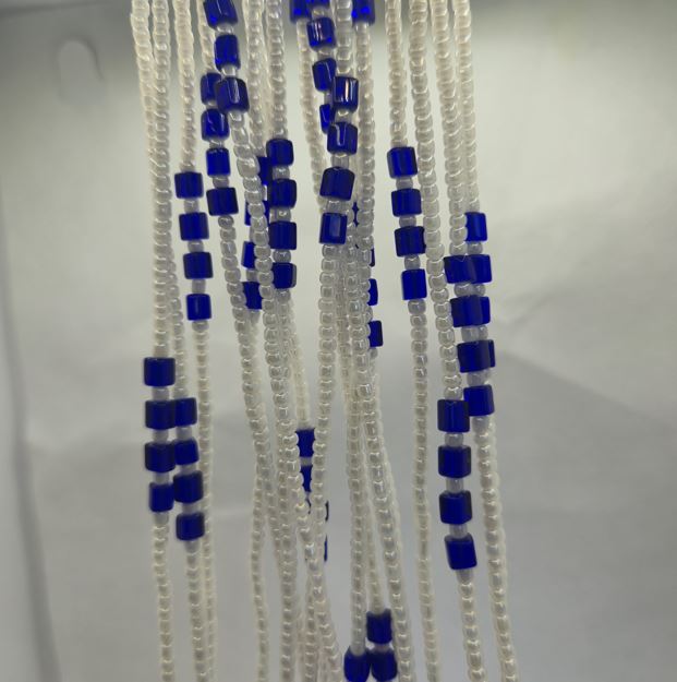 Majestic White and Blue