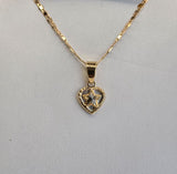 Gold Necklaces-Heart