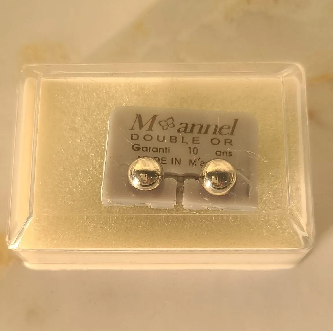 M.annel Silver Earrings