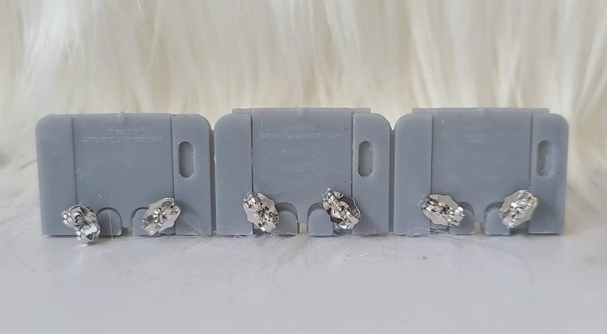 M.annel Silver Earrings