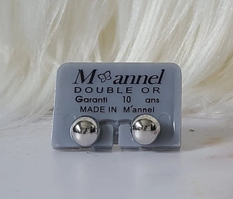 M.annel Silver Earrings