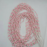 Pink with Silver