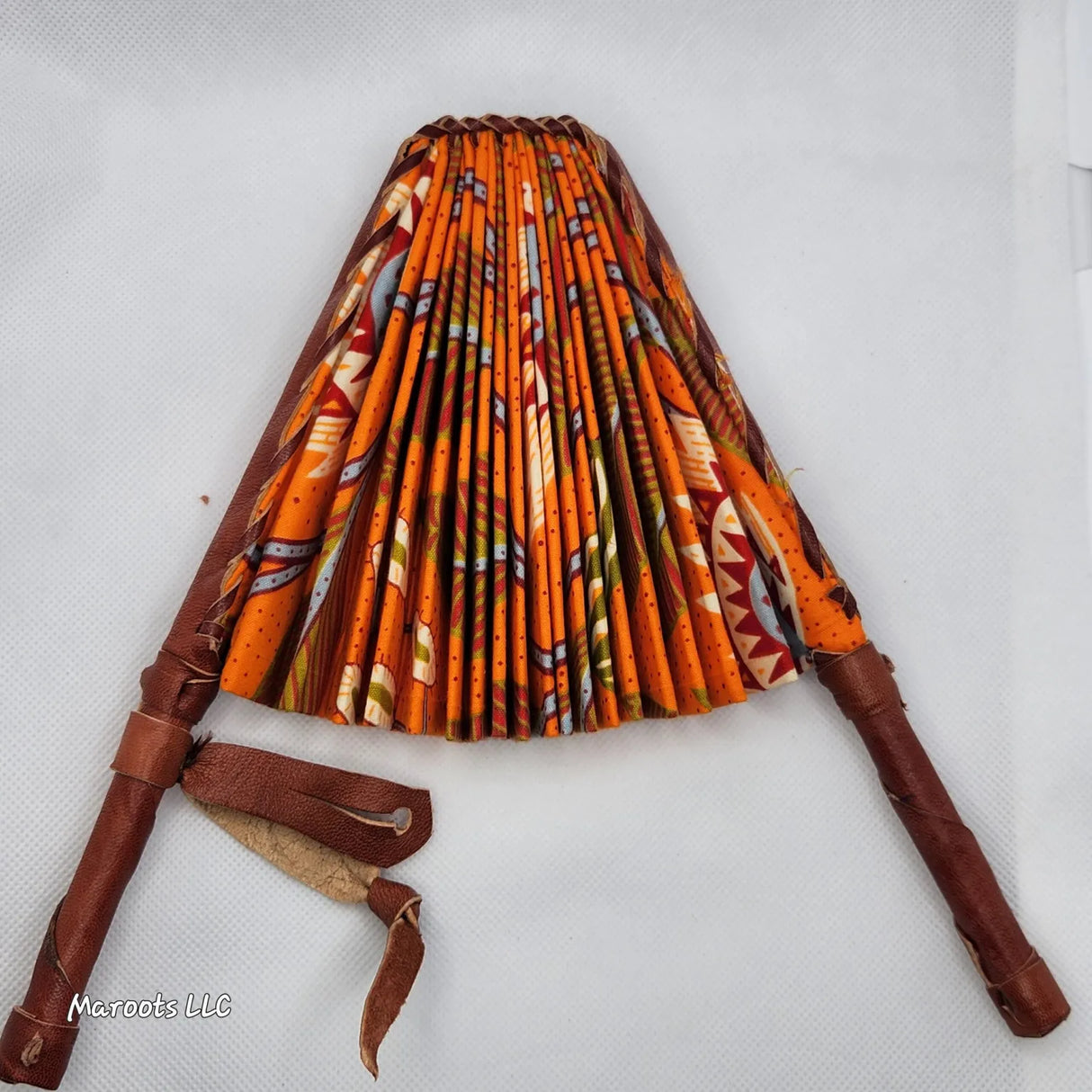 Ankara folding Fan-Sunset