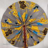 Ankara folding Fan-Princess Grayimia