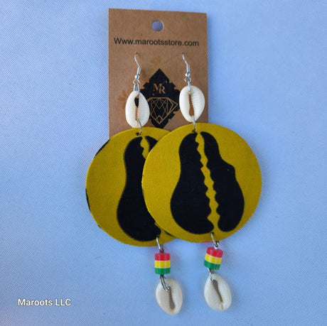 Earrings-Special Waxy Motif