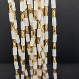 Golden white dots