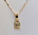 Gold Necklaces-Alphabet