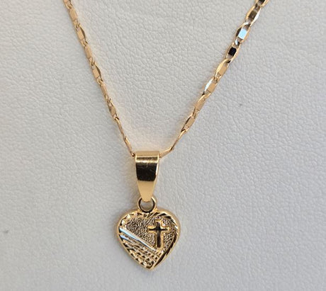 Gold Necklaces-Heart