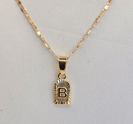 Gold Necklaces-Alphabet