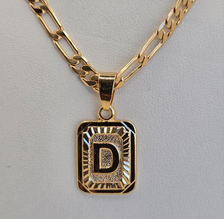 Gold Necklaces-Alphabet