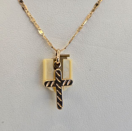 Gold Necklaces-Cross