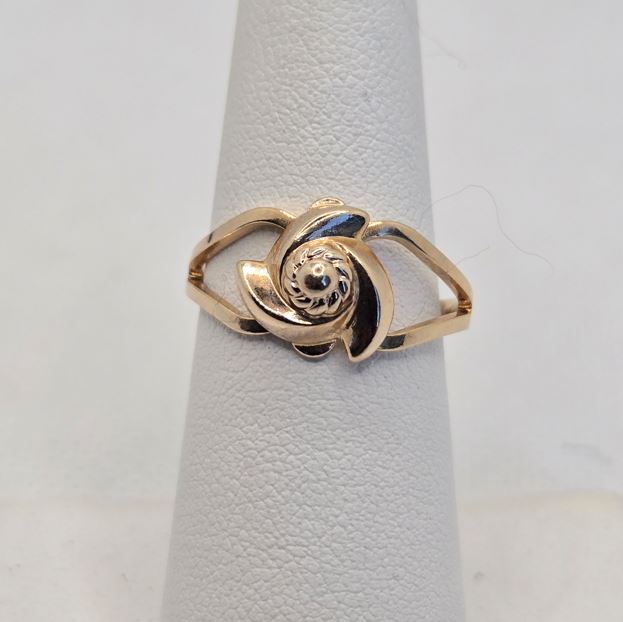Gold Rings-Flower