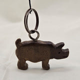 Animal Key-chain Art-Rhino