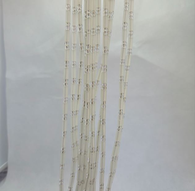 White with dot