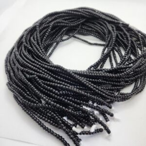 Colorful African Waistbeads [Black]