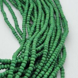 Colorful African Waistbeads [Leaf Green]